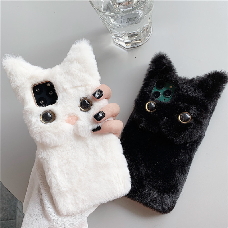 3D Cute Cartoon Cat Furry Plus - đánh giá và giá Apple Iphone 15 Pro Max