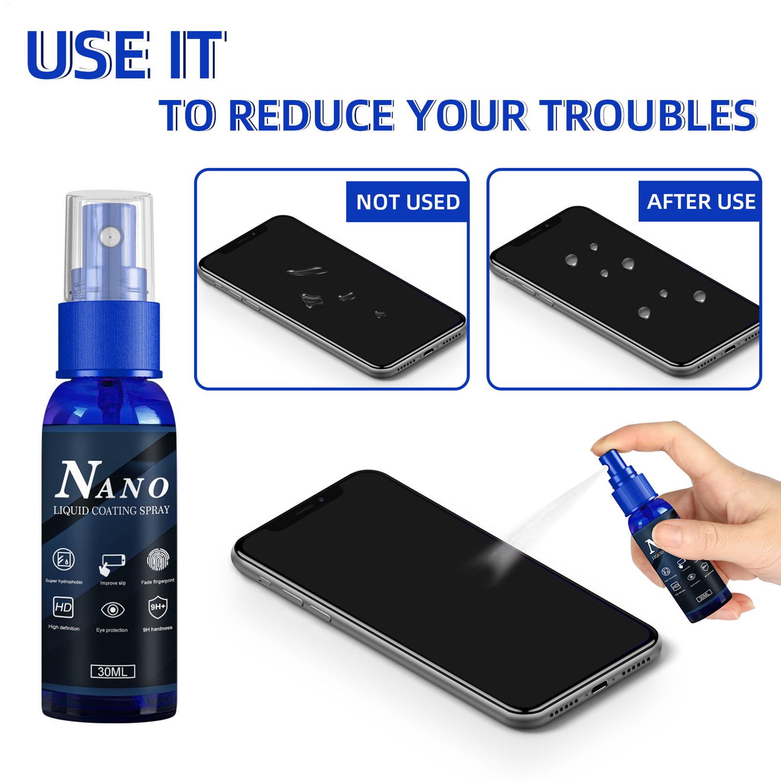 30ml Anti-Scratch Coating Prot - đánh giá và giá Oleophobic Coating Spray