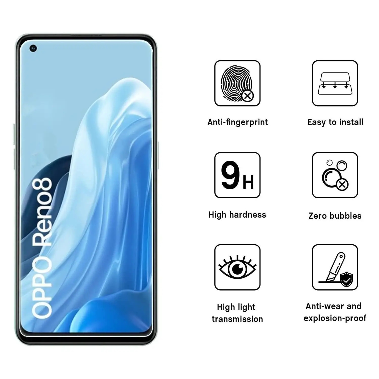 3Pcs Tempered Glass For OPPO A - đánh giá và giá Oppo A78