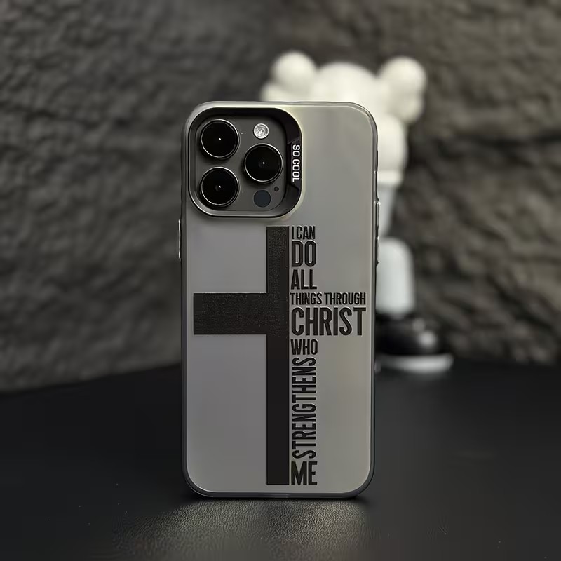 Anti Fingerprint Cross Bible P - đánh giá và giá Apple Iphone 15 Pro Max