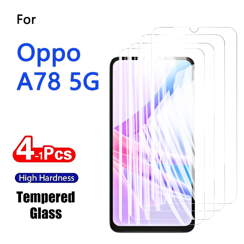 1-4PCS Screen Protectors For O - đánh giá và giá Oppo A78