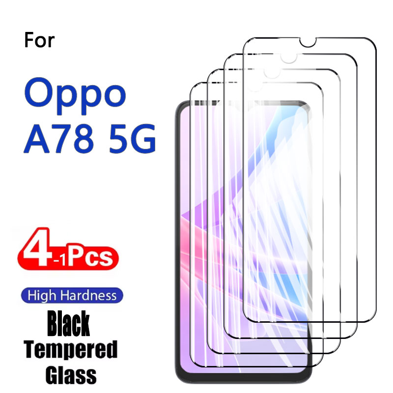 1-4PCS Screen Protectors For O - đánh giá và giá Oppo A78
