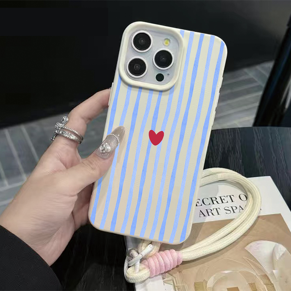 Vertical Stripes Hearts Phone  - đánh giá và giá Apple Iphone 15 Pro Max