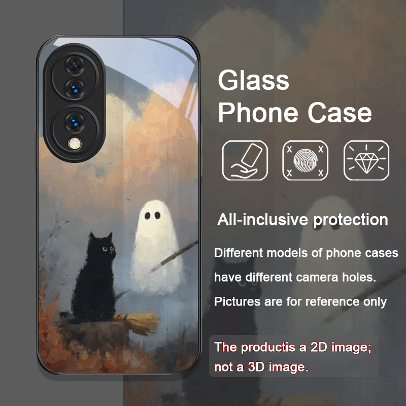 Cute Cartoon Black Cat Ghost P - đánh giá và giá Huawei Nova 12