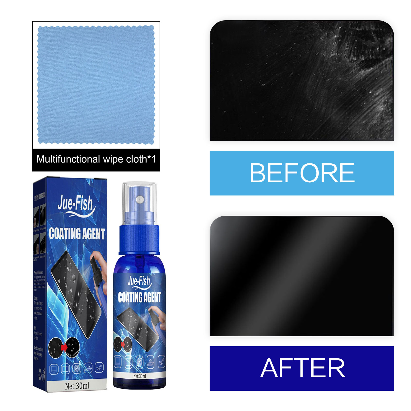 Liquid Screen Protector Spray  - đánh giá và giá Oleophobic Coating Spray
