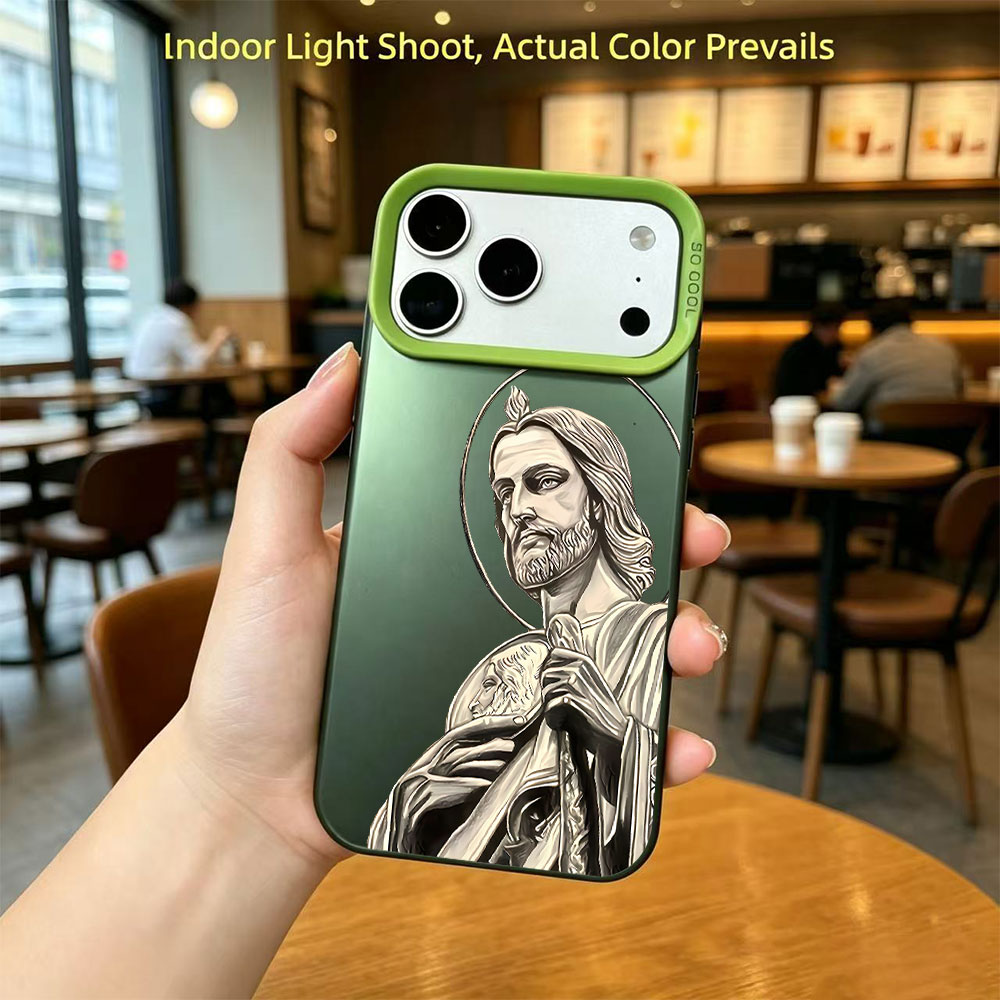 San Judas Tadeo Pattern Design - đánh giá và giá Apple Iphone 15 Pro Max