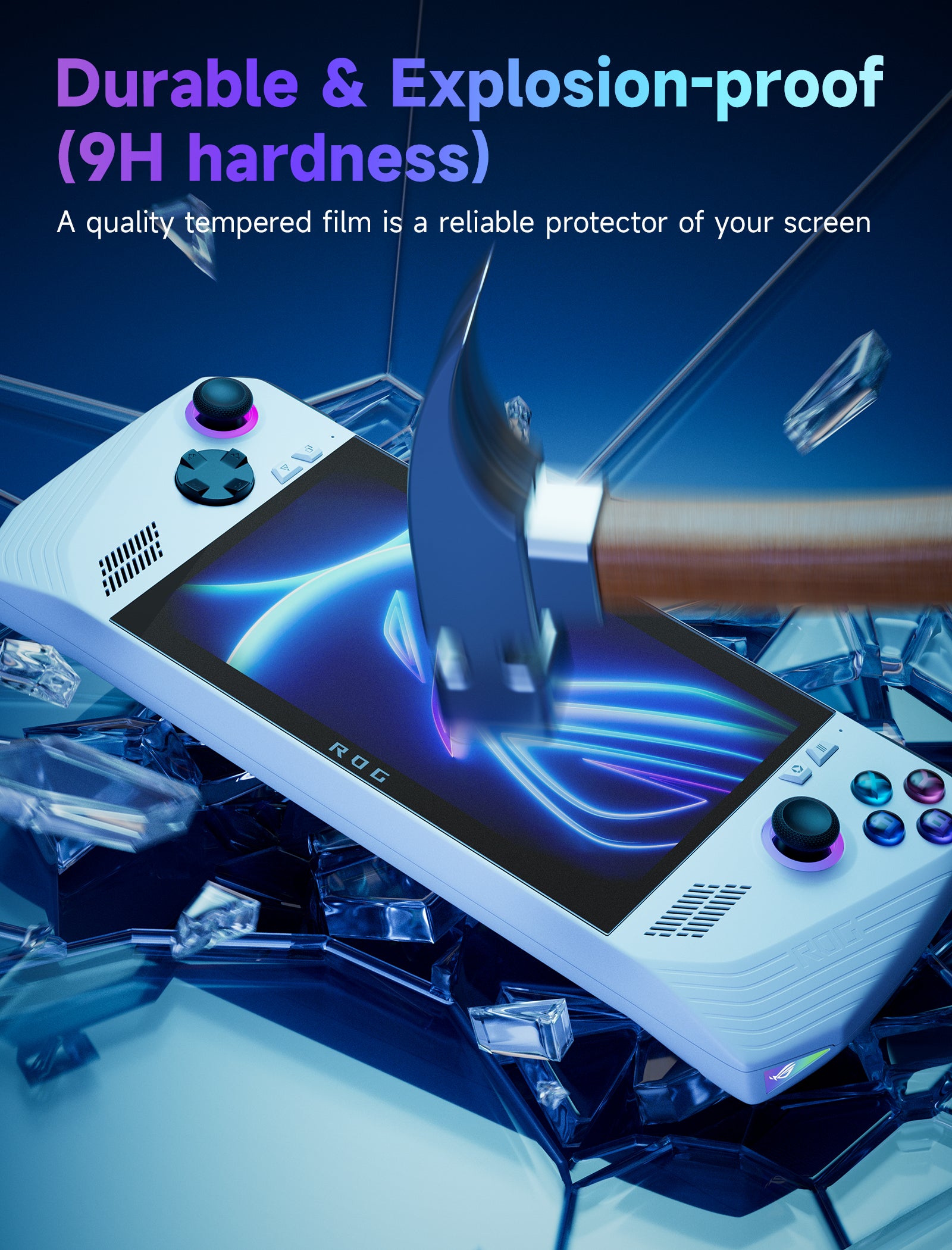 ROG Ally Anti Glare Protector, - đánh giá và giá Matte Anti Glare Screen