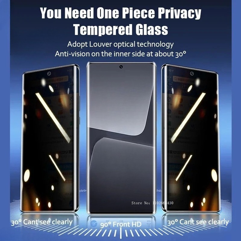 2PCS Privacy Anti Spy Peeping  - đánh giá và giá Curved Edge Screen
